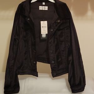 Dark Brown Girls short jacket, Size M, DL1961